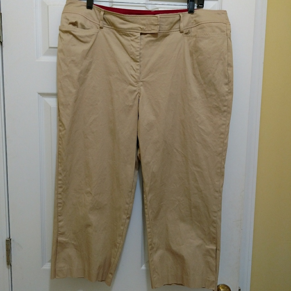 Boho chic wide leg just above the ankle pants